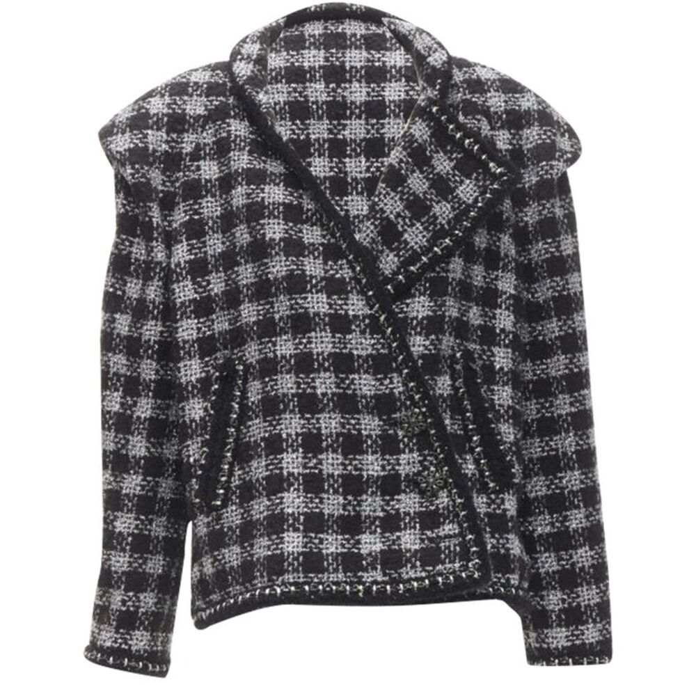 Chanel 2011 Tweed Asymmetric Jacket
